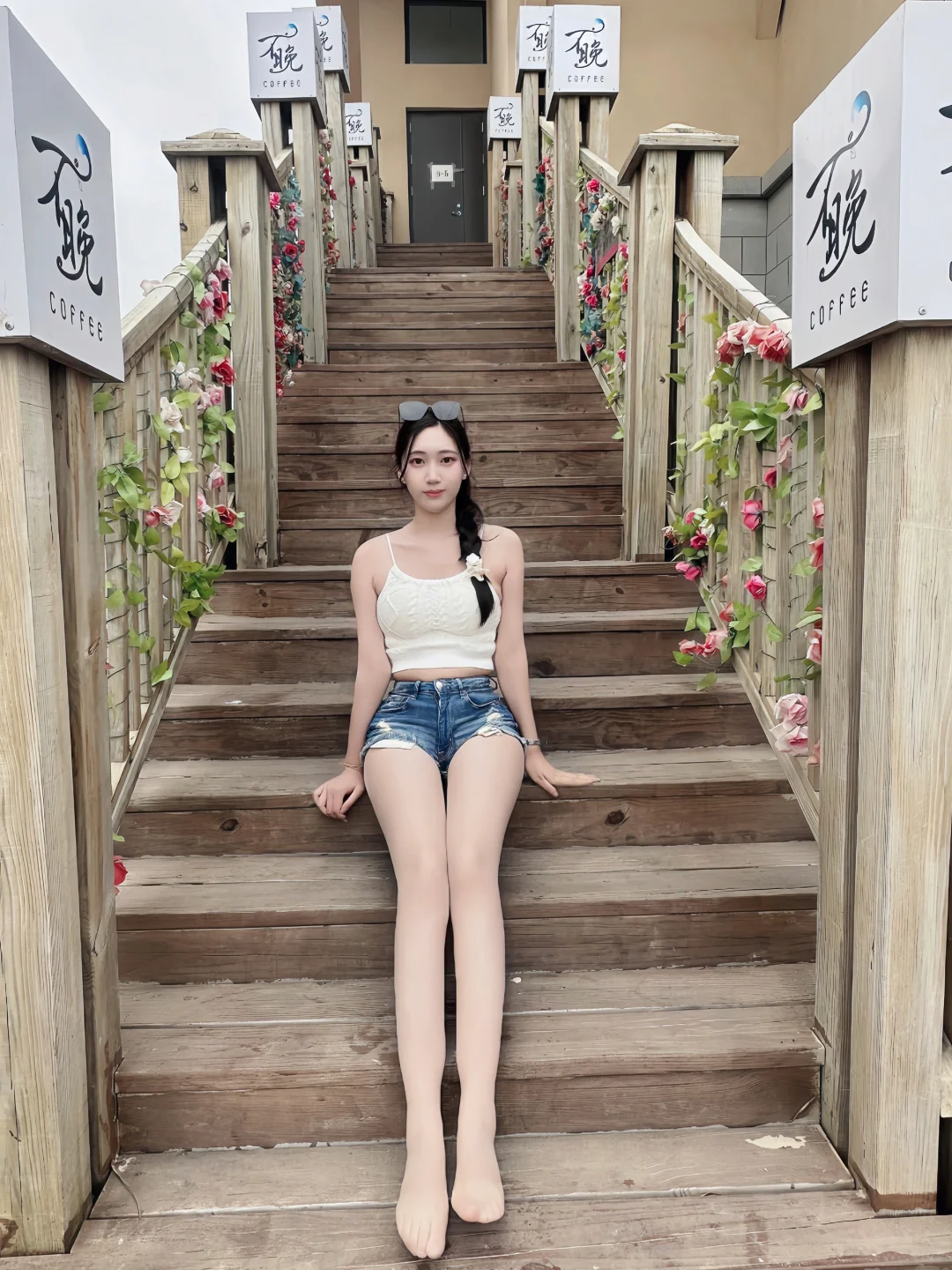 海边穿搭look