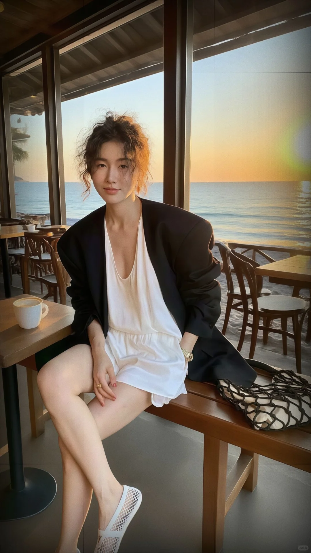 温柔又松弛的海边度假穿搭！单穿内搭都?