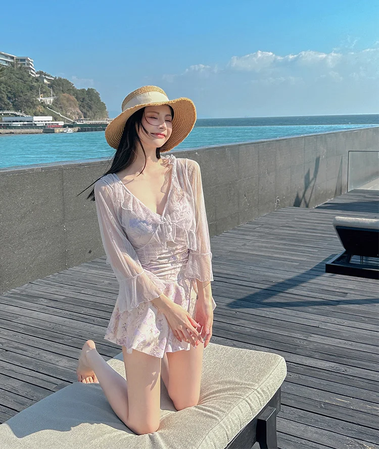 ?【仙女本命的碎花泳衣美到失语】?