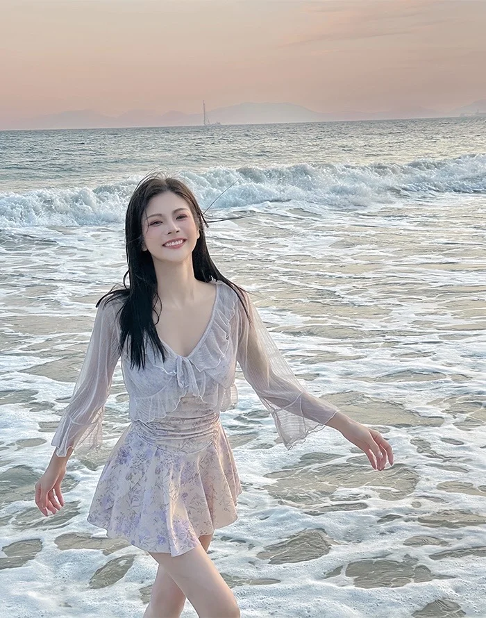 ?【仙女本命的碎花泳衣美到失语】?