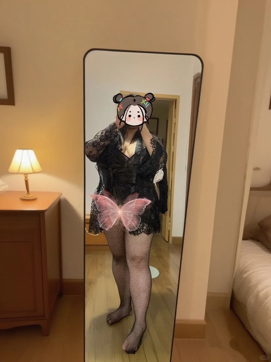 胖胖女生也能拿捏的纯欲风~