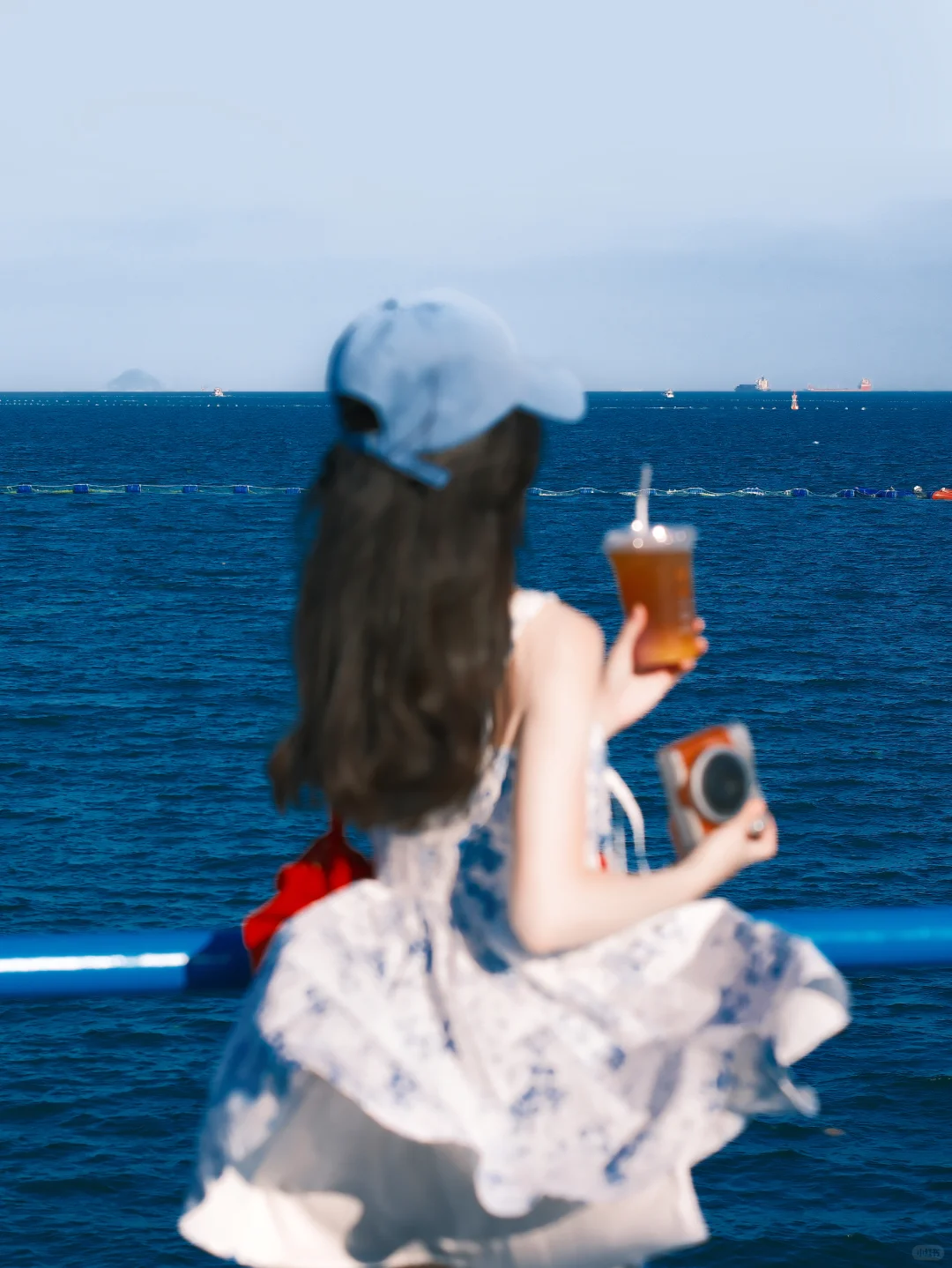 胶片?️海边旅行电影感随拍 ｜夏日蓝调时刻