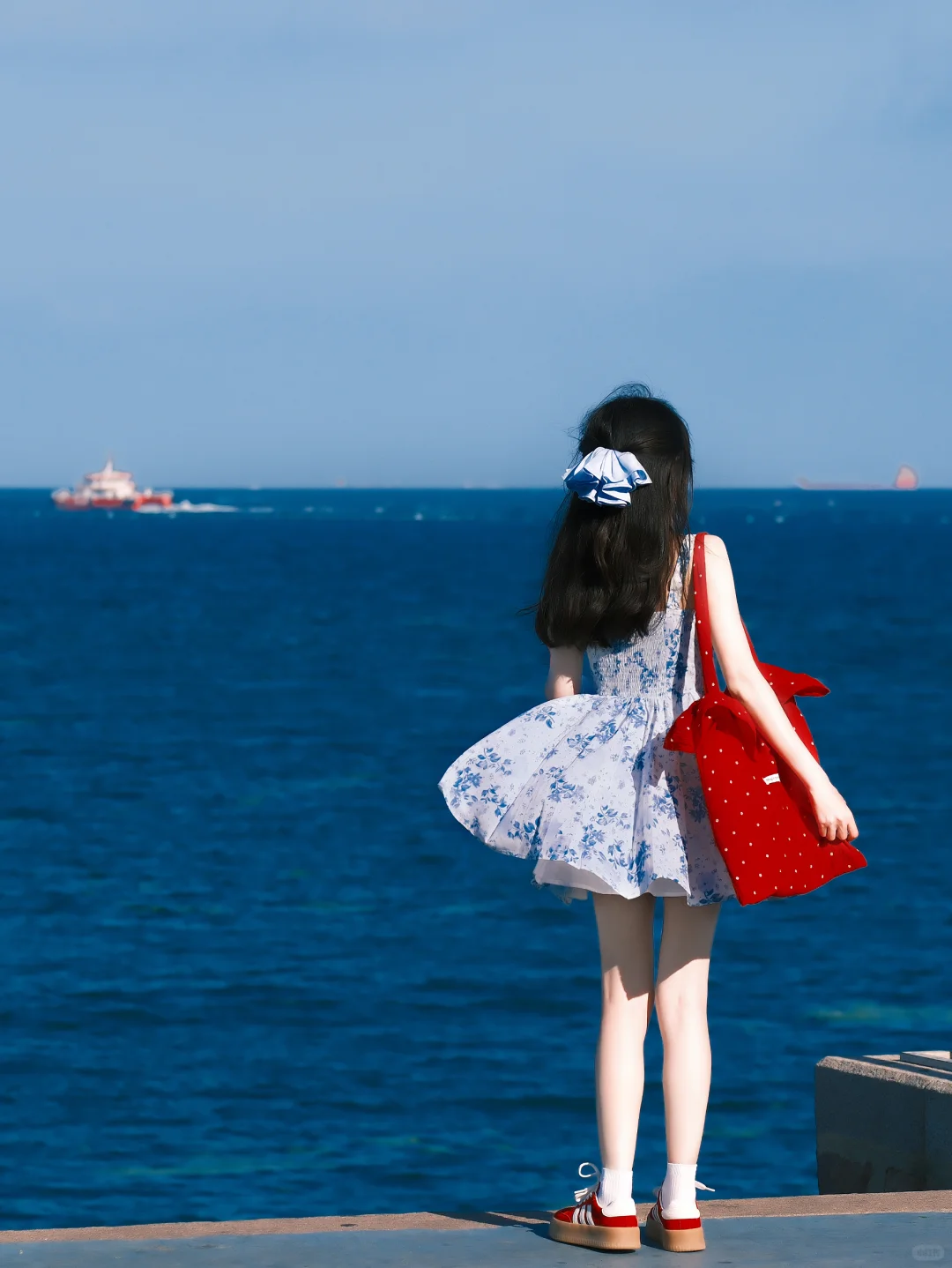 胶片?️海边旅行电影感随拍 ｜夏日蓝调时刻