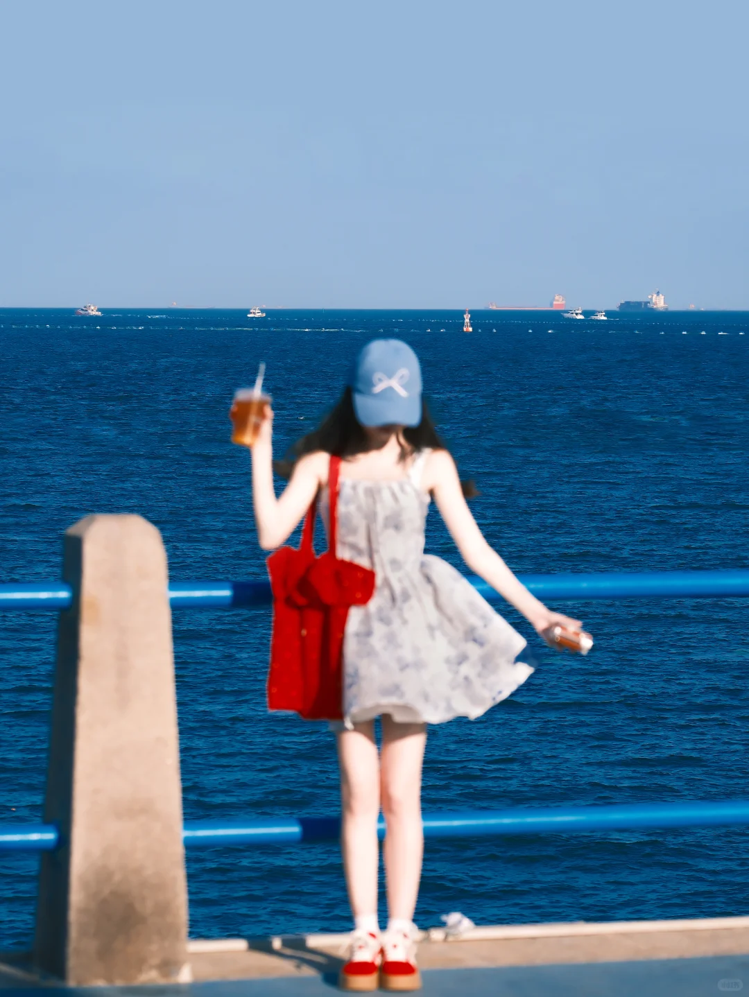 胶片?️海边旅行电影感随拍 ｜夏日蓝调时刻