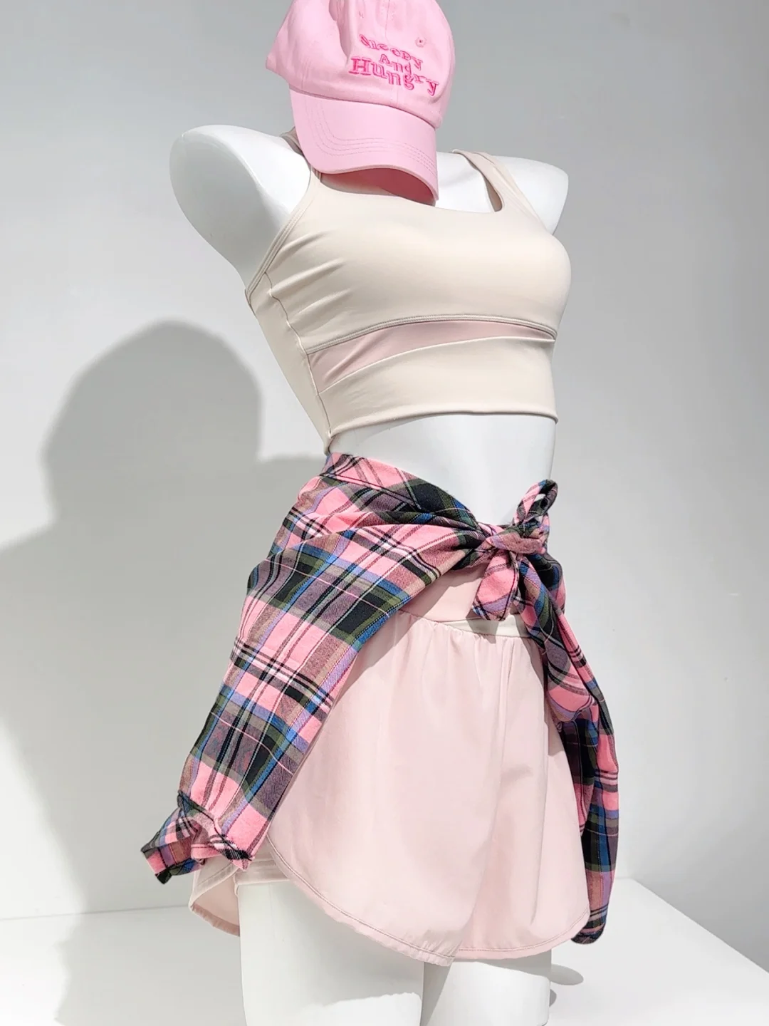 少女感爆棚?草莓奶昔瑜伽服太niu啦?49