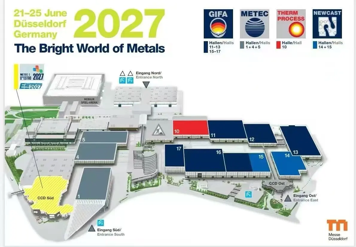 2027年德国杜塞冶金铸造展GIFA