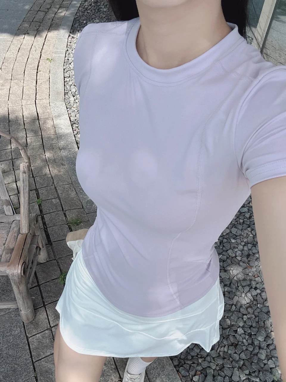 ?怎么会有这么舒服的运动T恤！才19?够了～