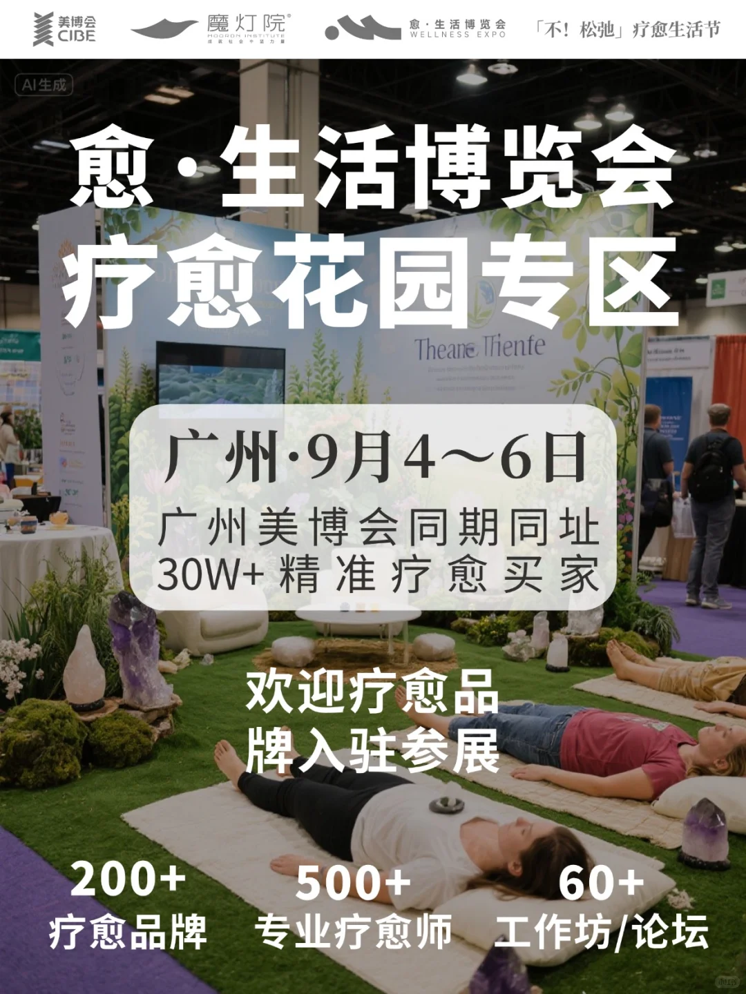 ?广州疗愈博览会！30W疗愈买家 现场交流