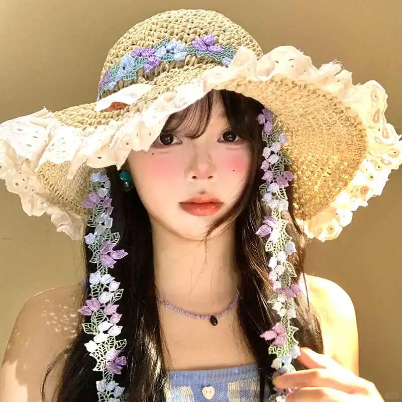 海边穿搭小心机！这款草帽太好看了?