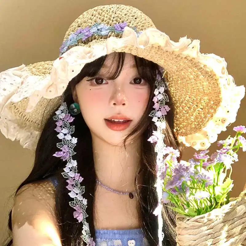海边穿搭小心机！这款草帽太好看了?
