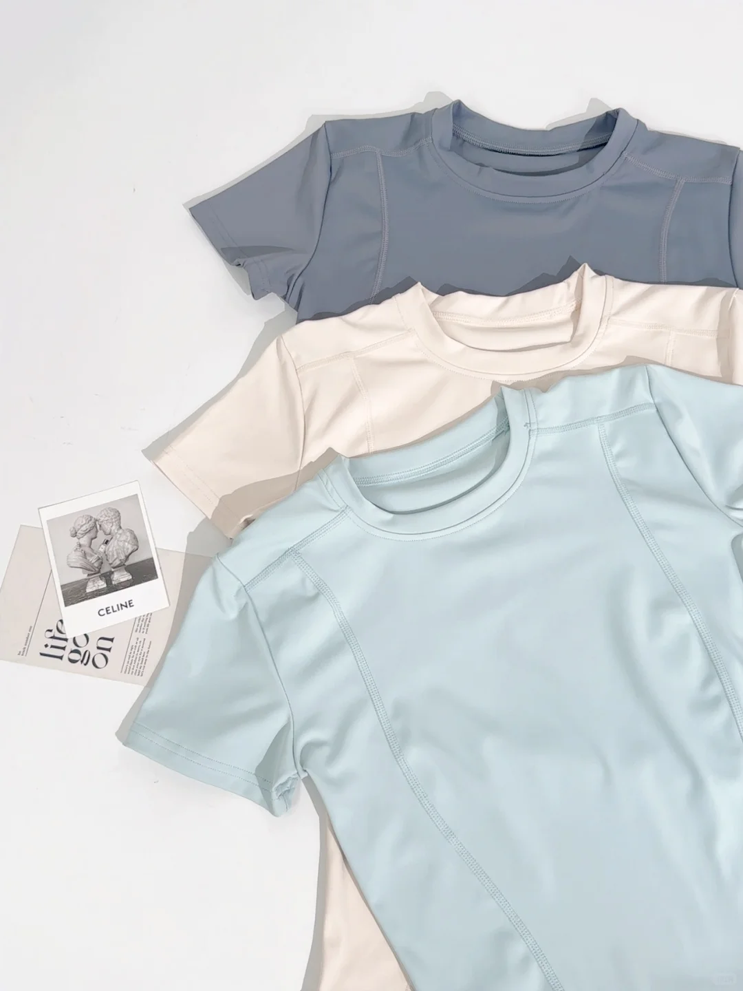 ?怎么会有这么舒服的运动T恤！才19?够了～