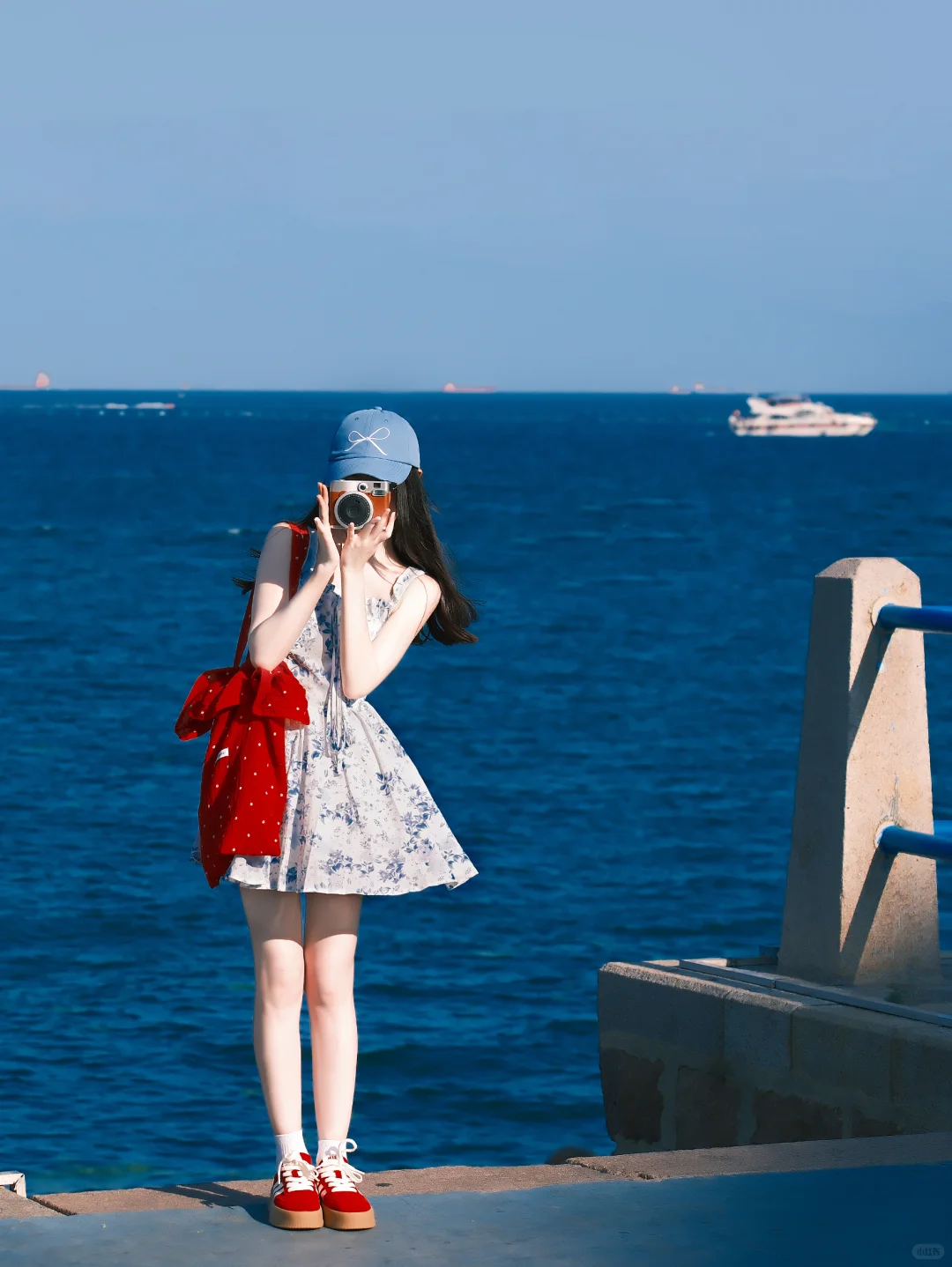 胶片?️海边旅行电影感随拍 ｜夏日蓝调时刻