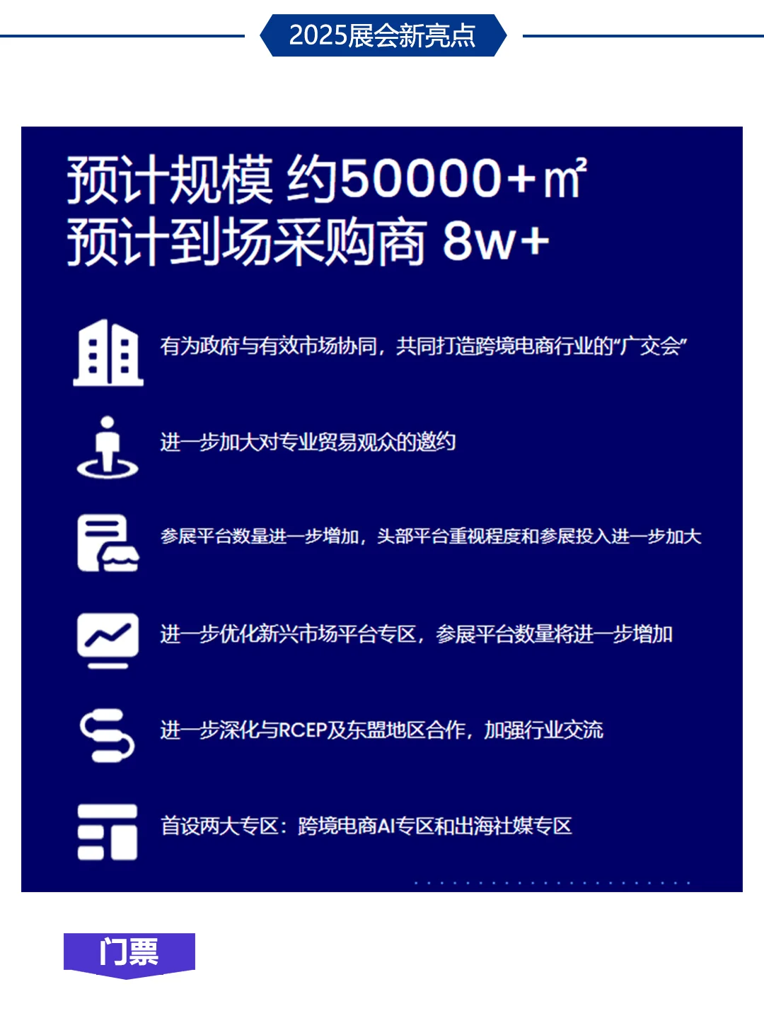 2025广州跨境电商展，门票领取中