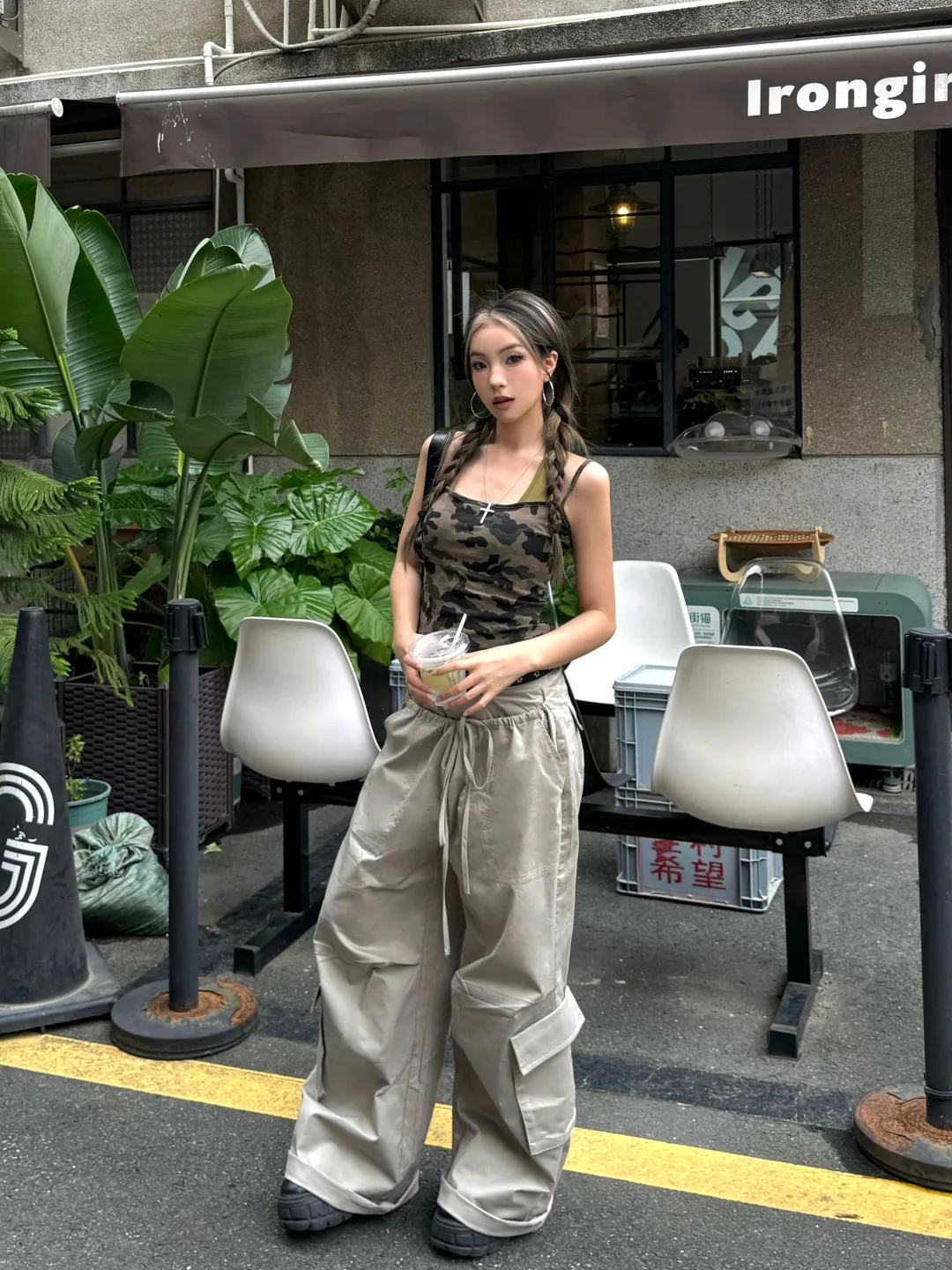150ootd/热辣女兵??美式复古辣妹穿搭