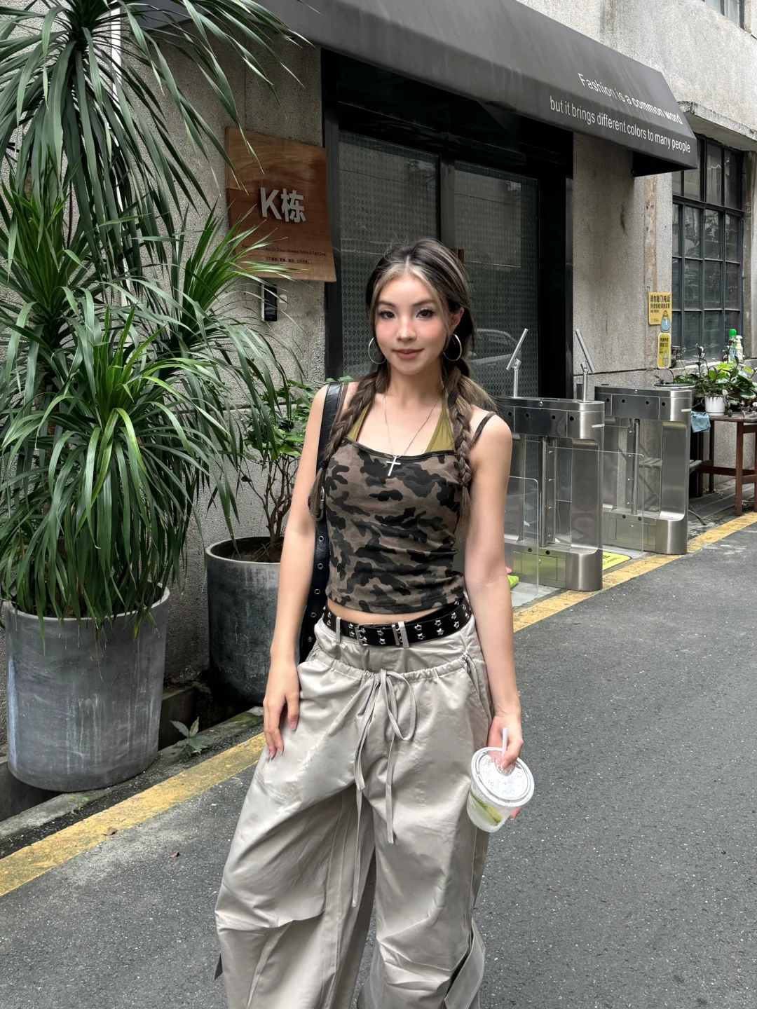150ootd/热辣女兵??美式复古辣妹穿搭