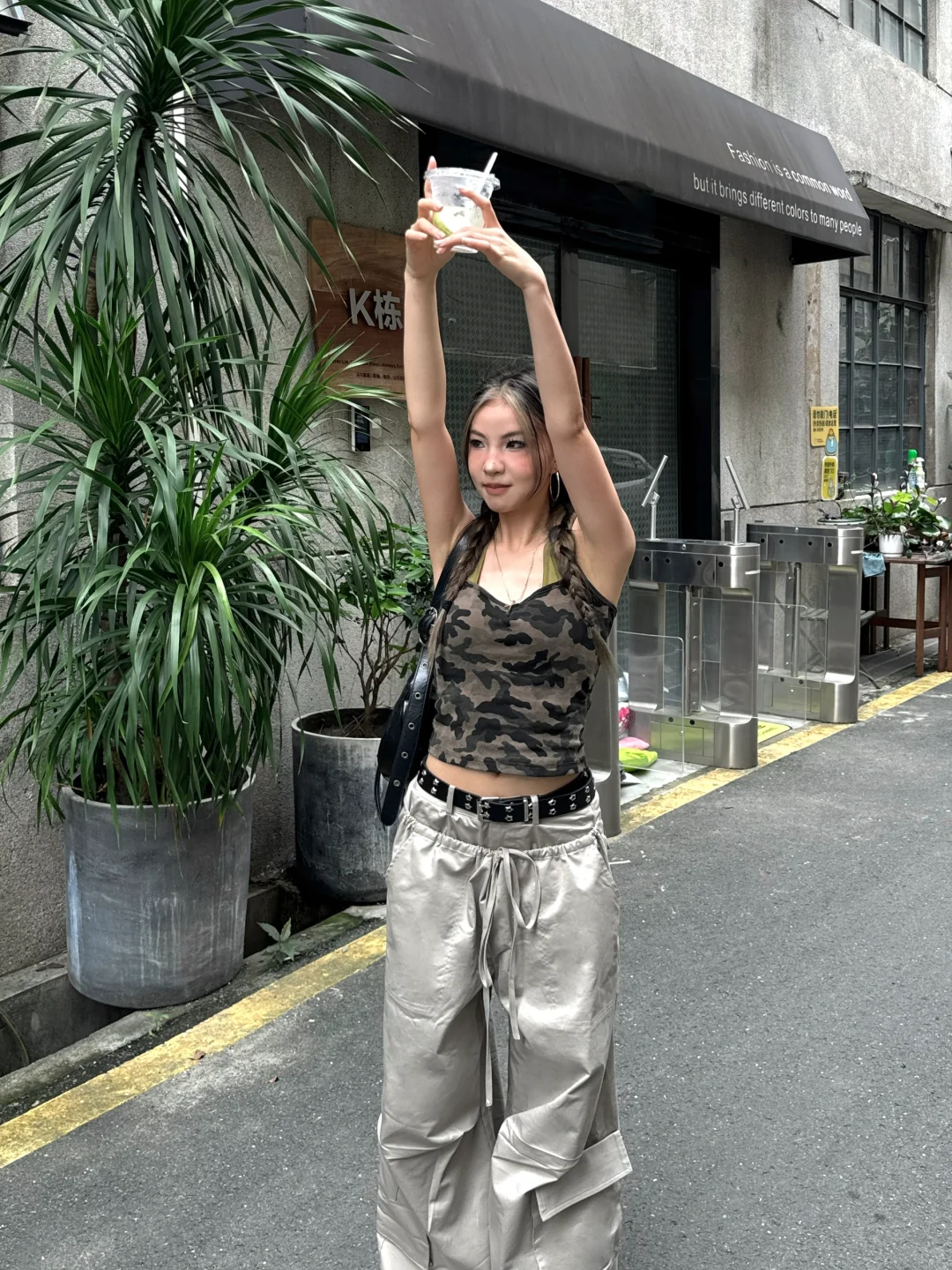 150ootd/热辣女兵??美式复古辣妹穿搭