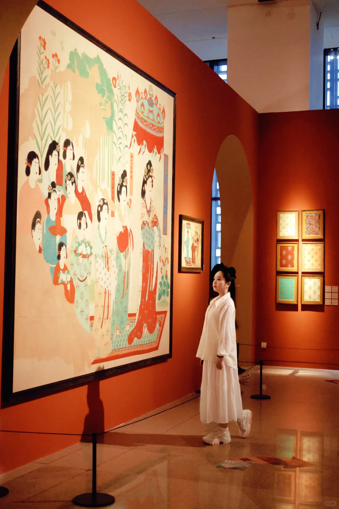 北京国潮暴击✨ 敦煌飞天从壁画里「飞」出