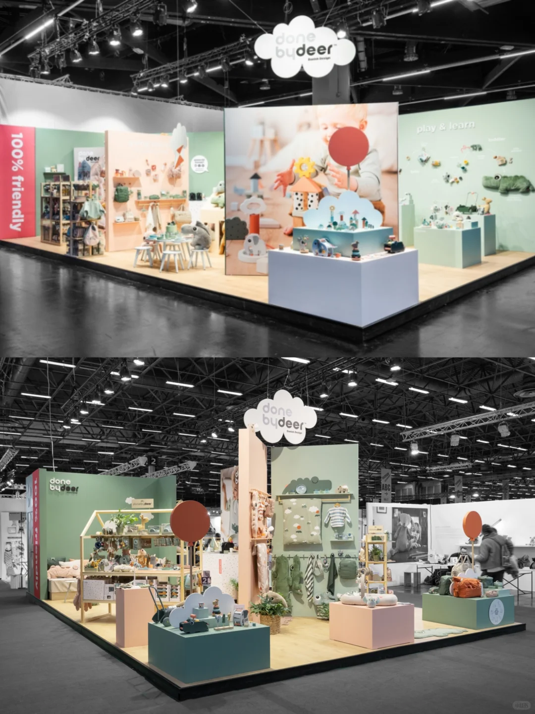 分享一个母婴展高性价比展台搭建方案