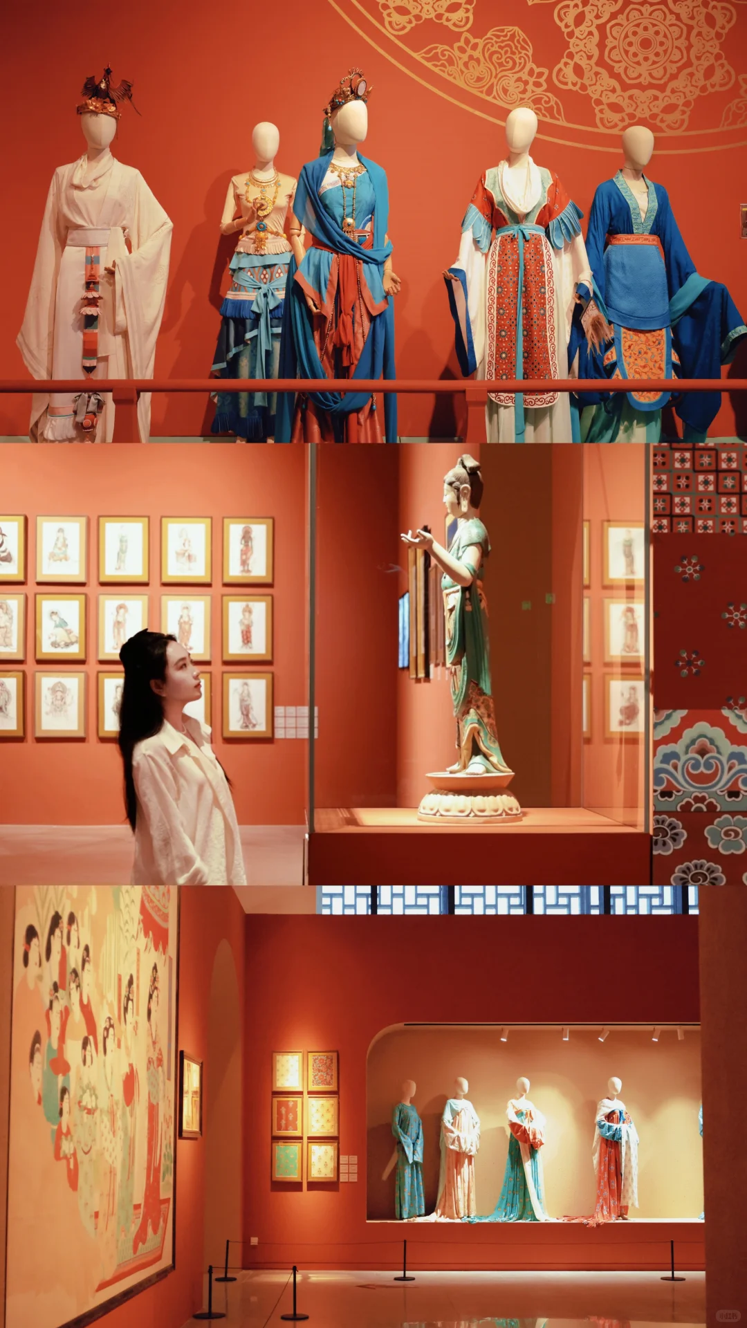 北京国潮暴击✨ 敦煌飞天从壁画里「飞」出