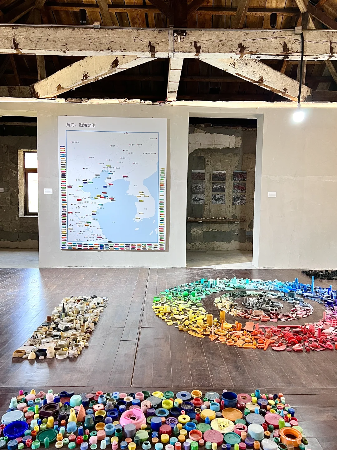 （烟台新展）塑料垃圾变艺术，唤醒环保意识！