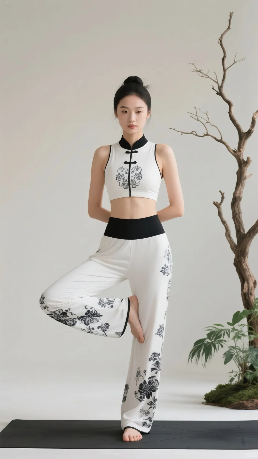 当瑜伽服遇到中国风