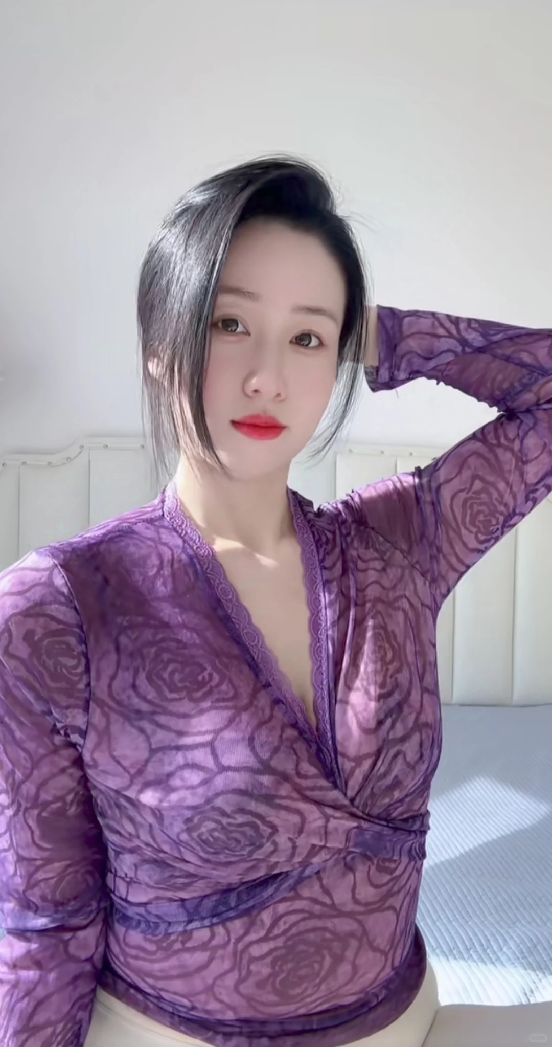 他说紫色更有韵味