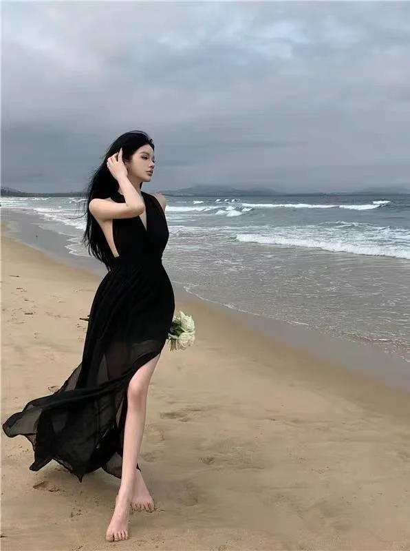 ??澳洲不到100的黑色海边度假裙裙找到啦