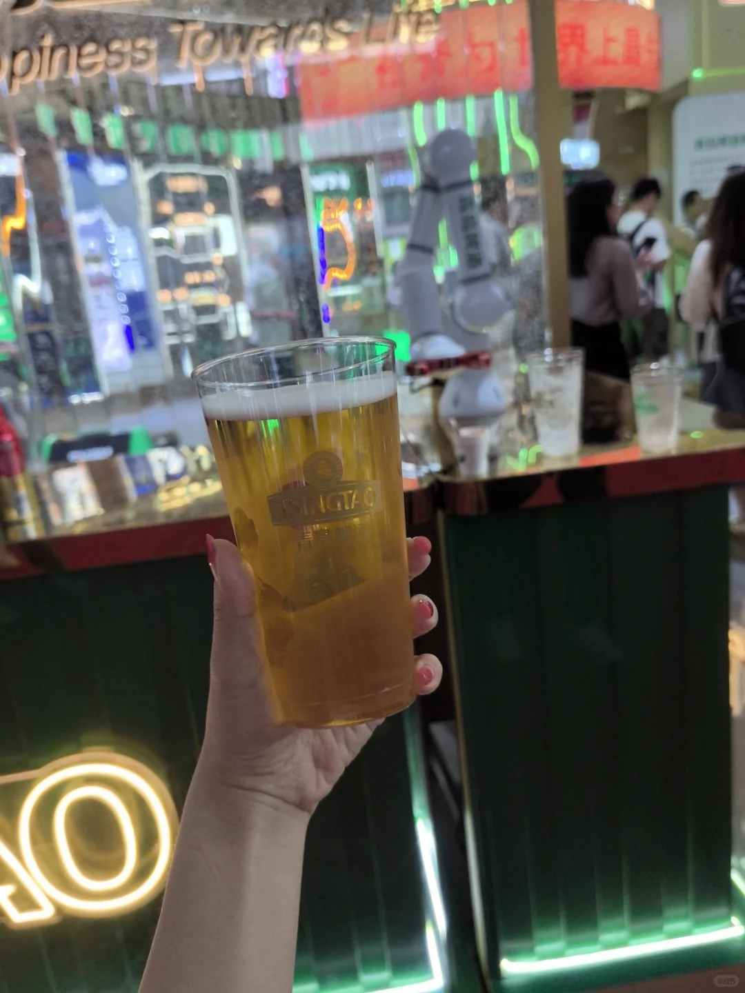 链博会去了，好玩！下次还去！