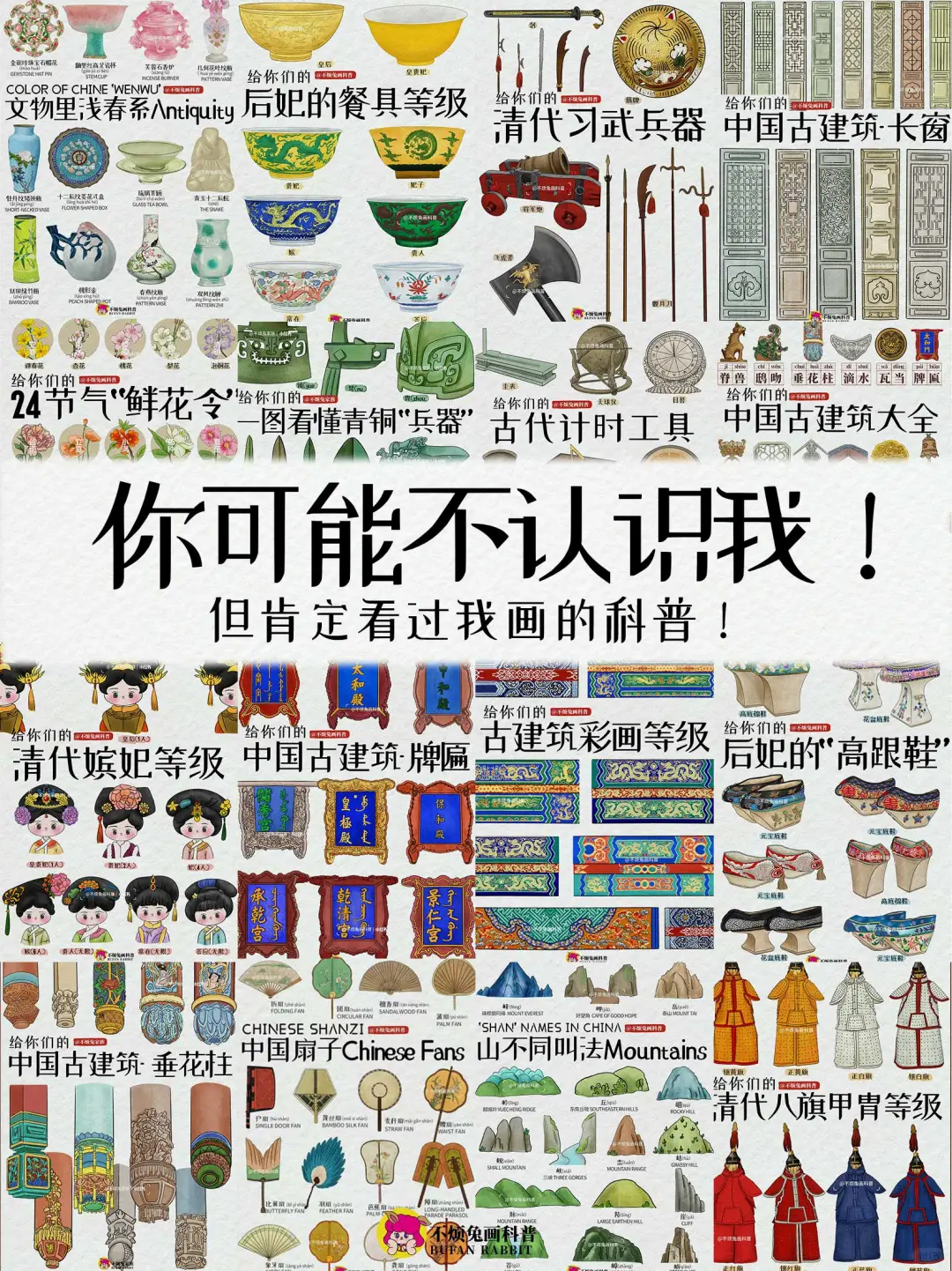 ?你可能不认识我，但你肯定看过我画的科普