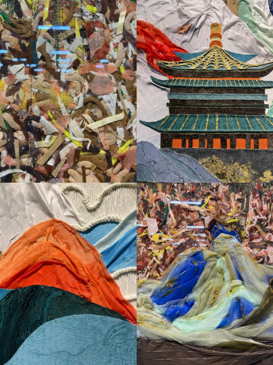 哈尔滨五月看展｜面料再造拼布设计展