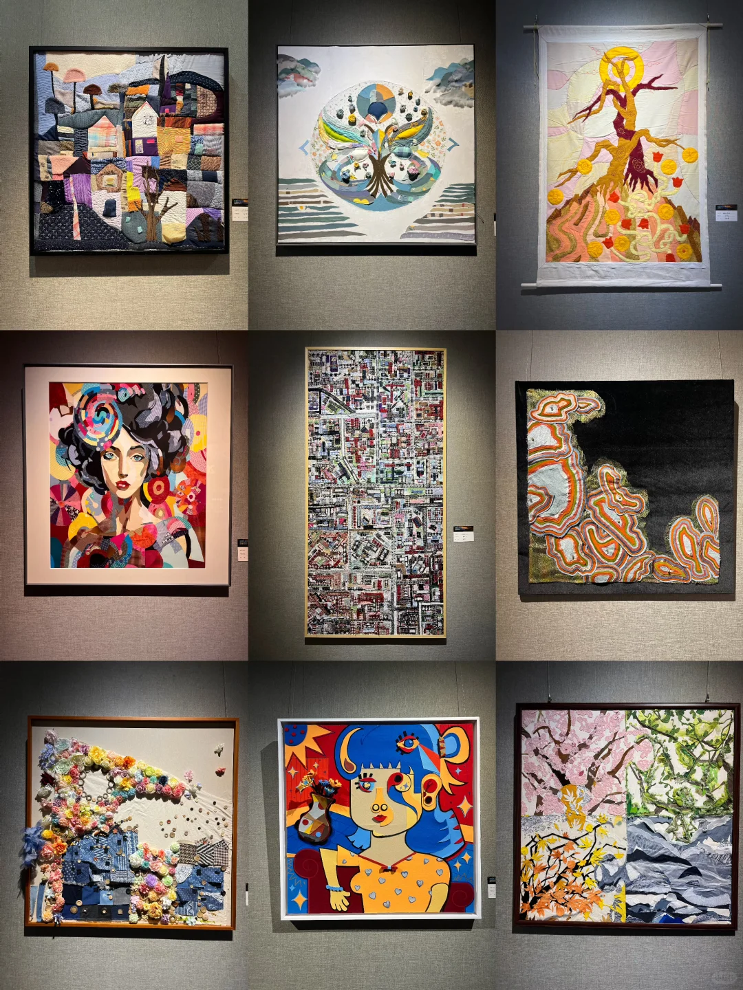 哈尔滨五月看展｜面料再造拼布设计展