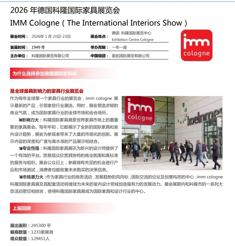 全球最大的家具展会