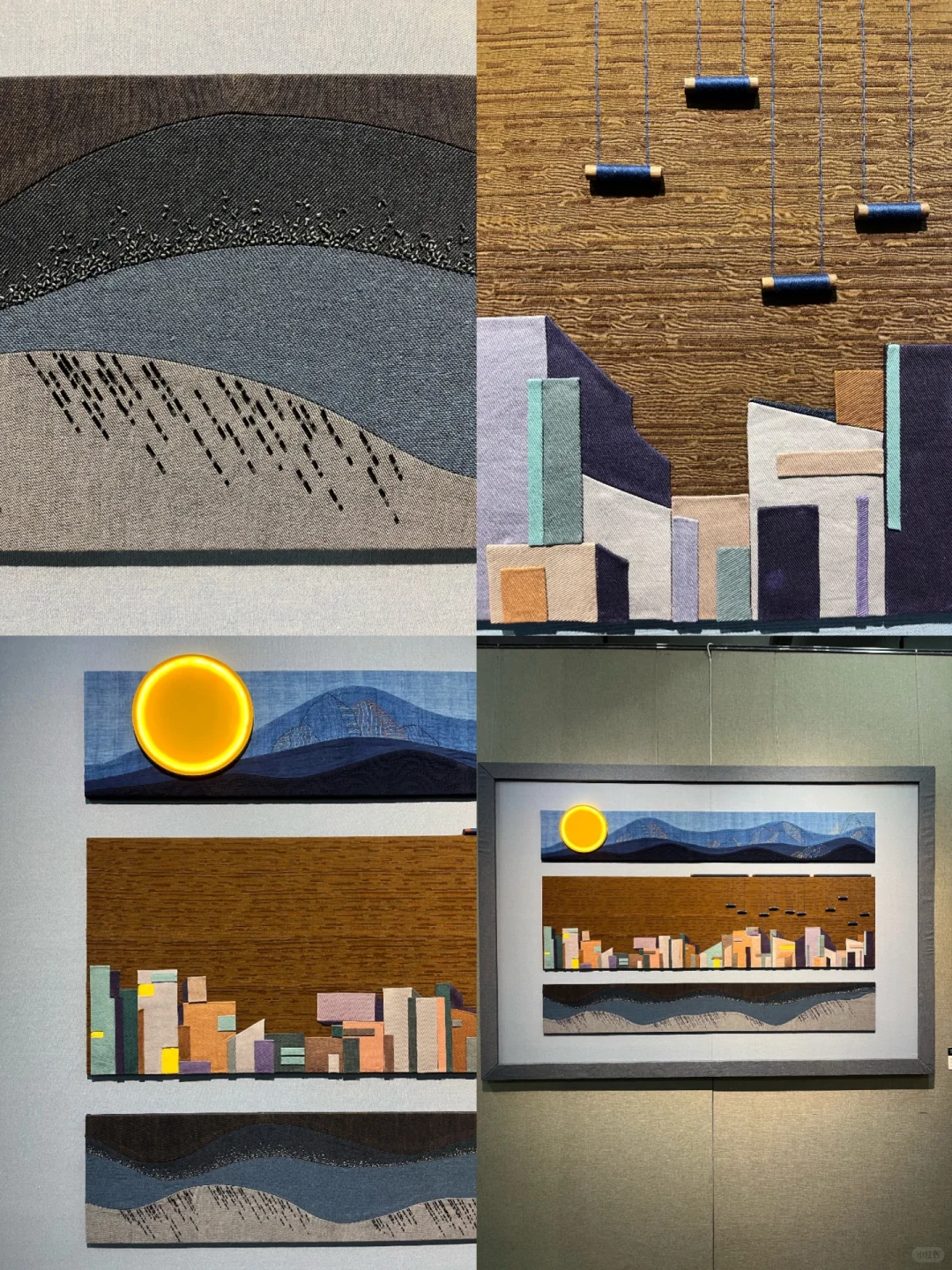 哈尔滨五月看展｜面料再造拼布设计展