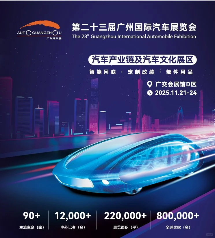 2025广州汽车及零配件展