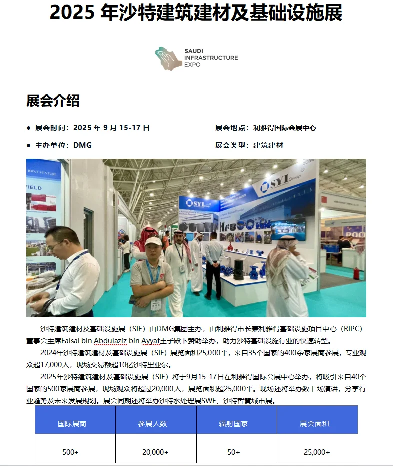 沙特建筑建材展