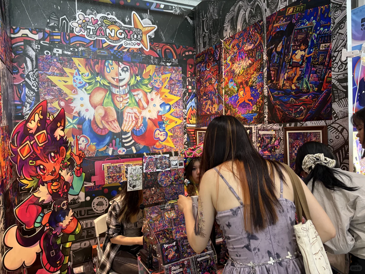 逛了趟插画展，确实这行业很卷啊