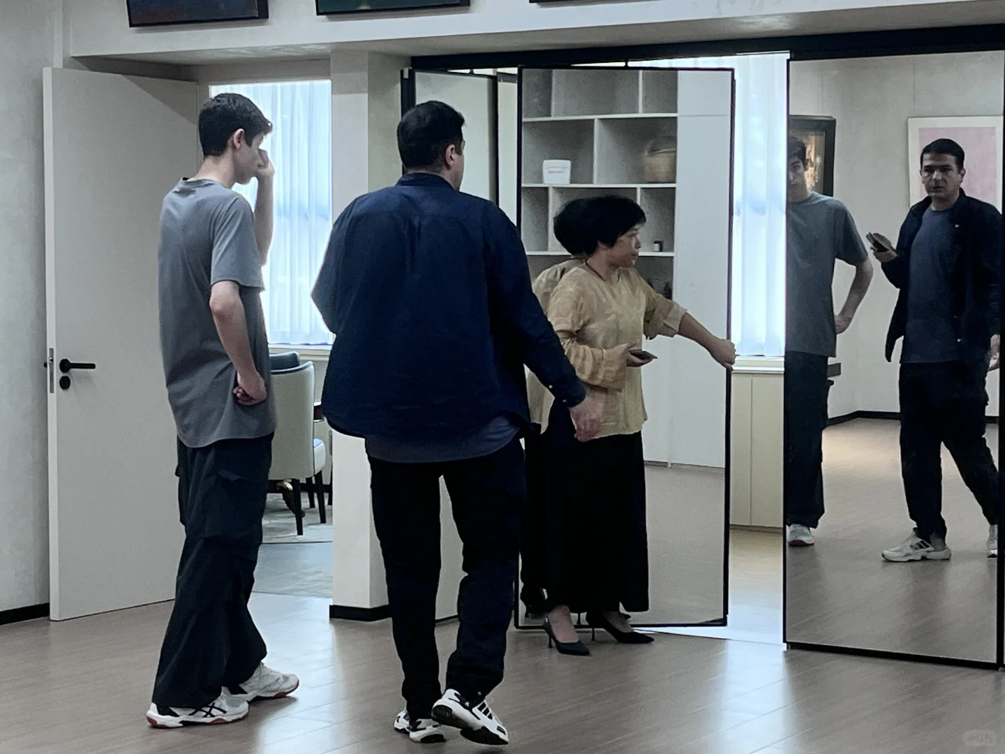 展览人的日常：