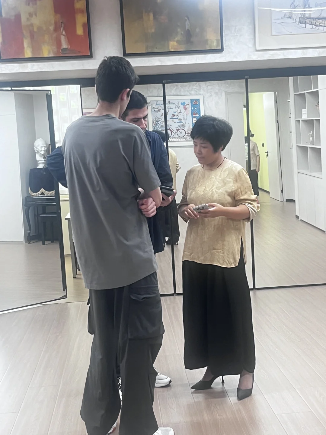 展览人的日常：