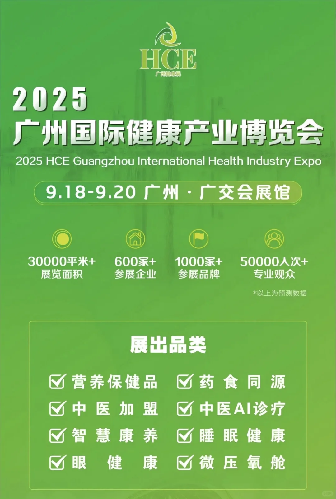 9月大健康展会展会资料