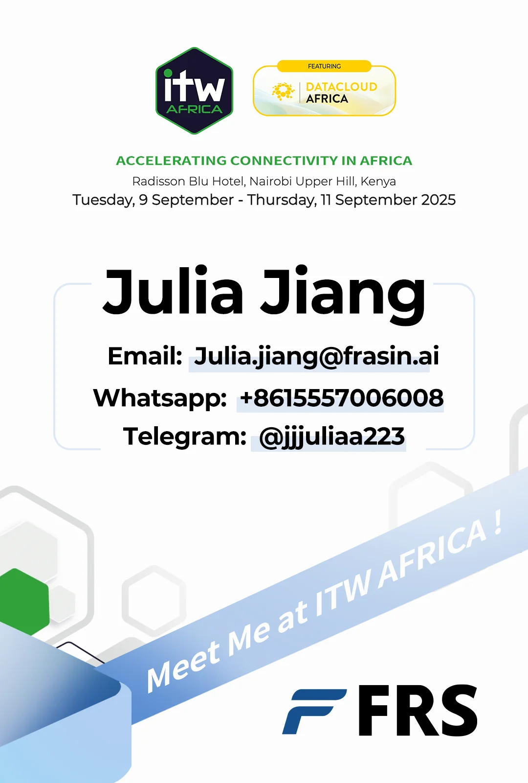 ?展会预告 | ITW Africa2025