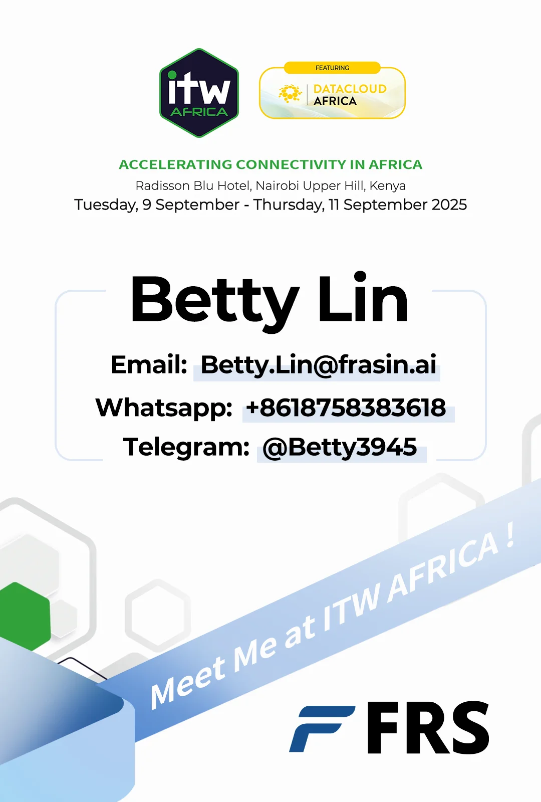 ?展会预告 | ITW Africa2025