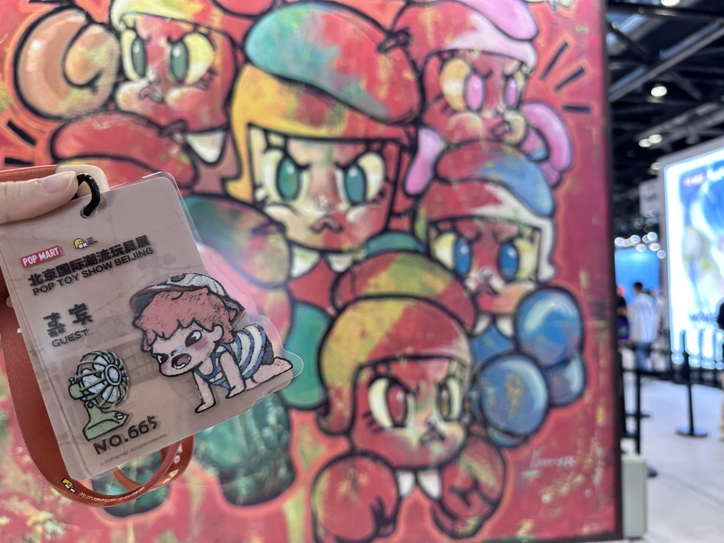 纯看了一下潮玩展！