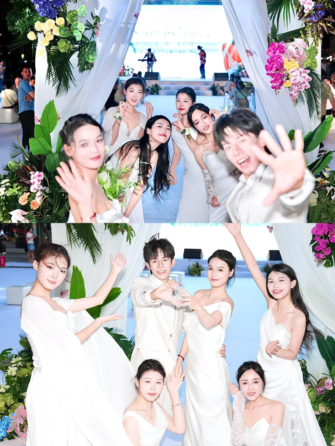 浪漫暴击?这场婚庆推介会也太会了吧?