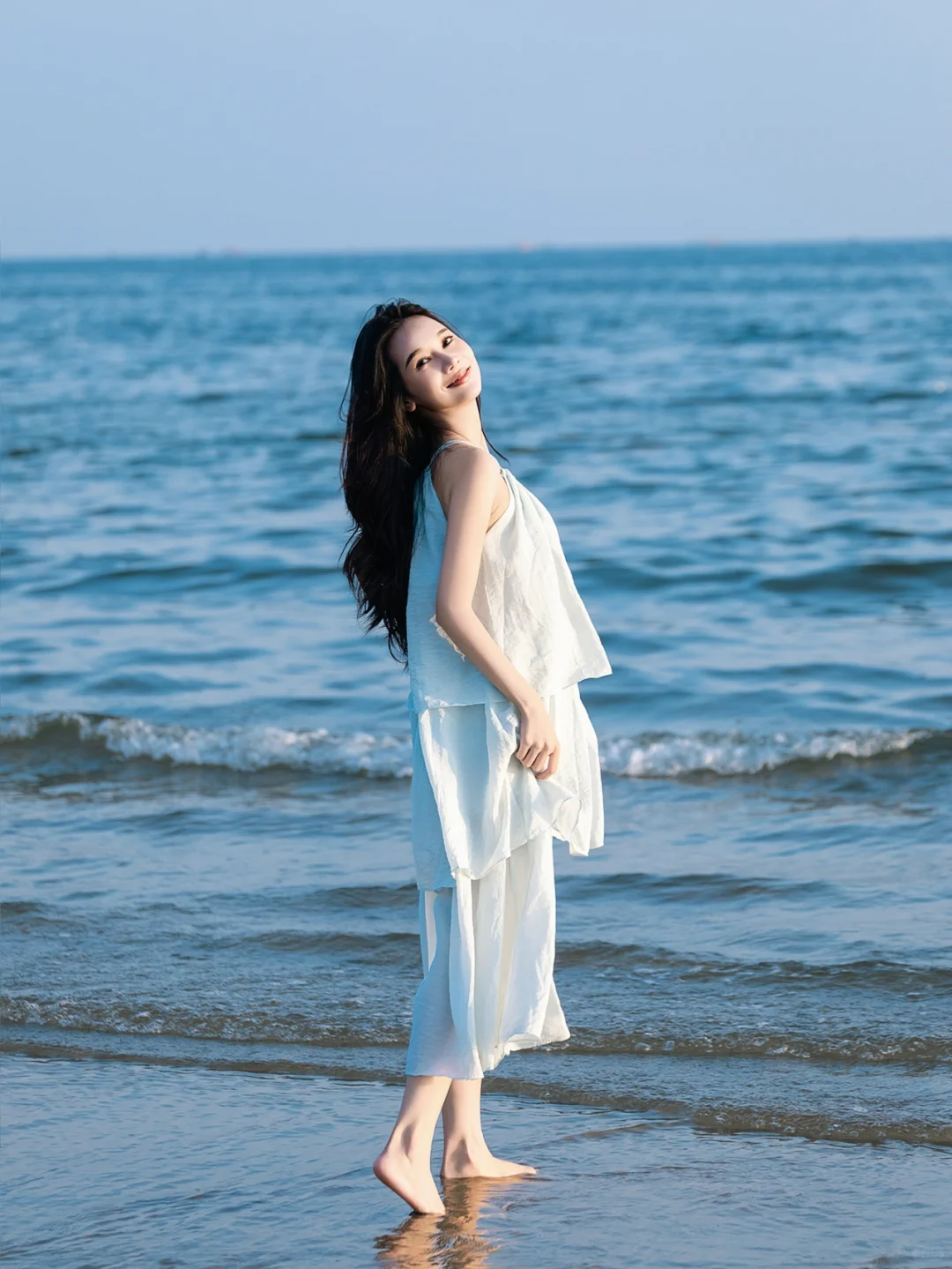 海边不露脸可以这样拍，也太有氛围感了吧