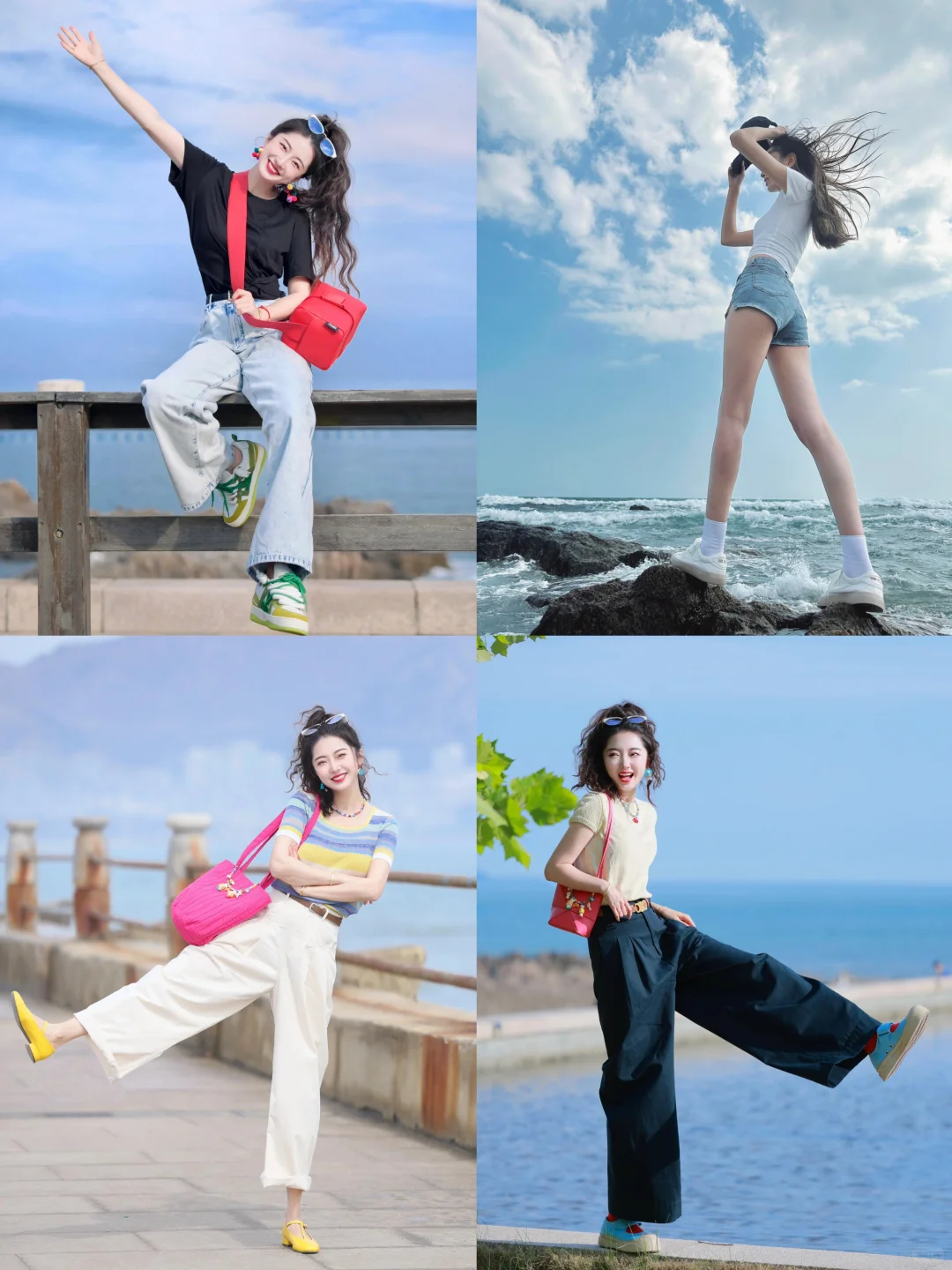 提前预习∽海边有生命力的拍照姿势！！！