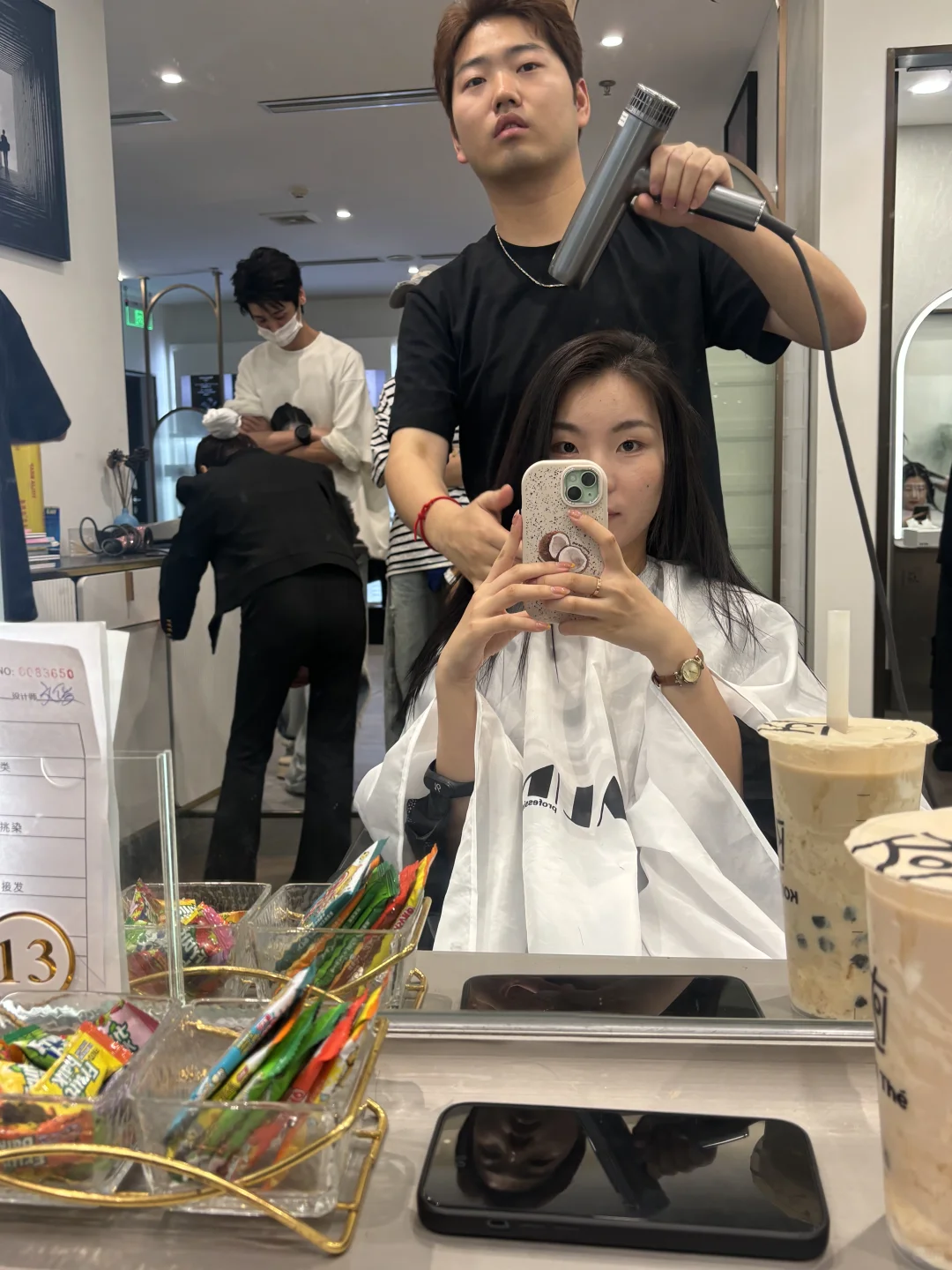 烫卷发咯！从直女到熟女只要这一步