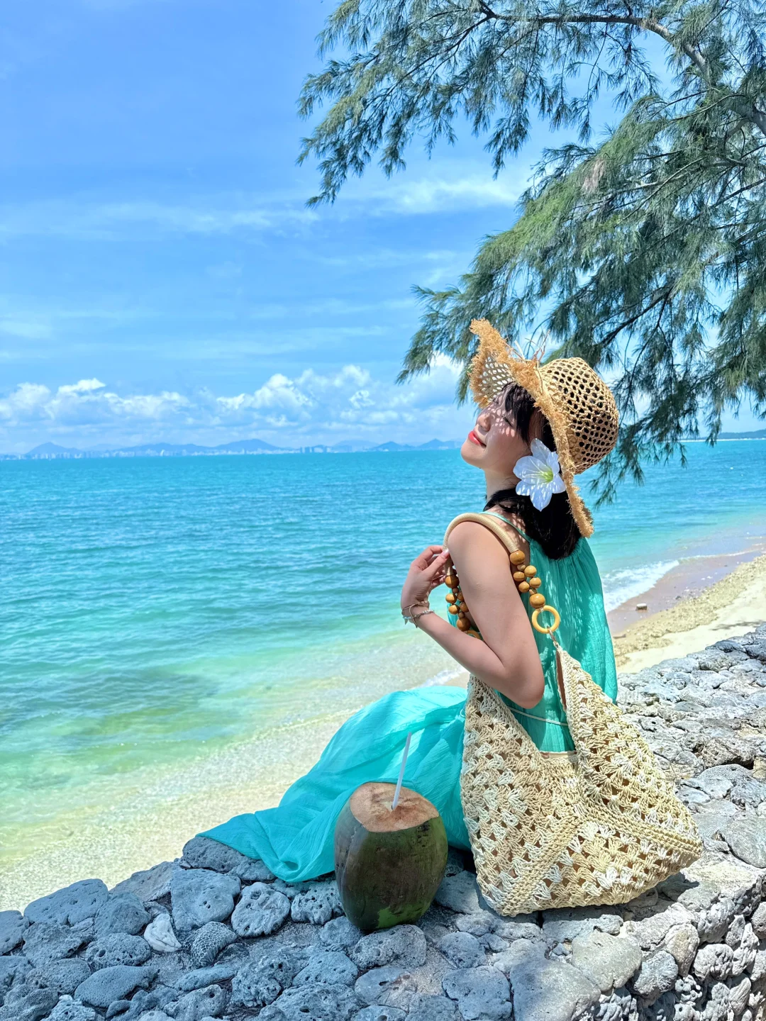 6.19三亚实况☀️西岛真有让人变漂亮的魔法！！
