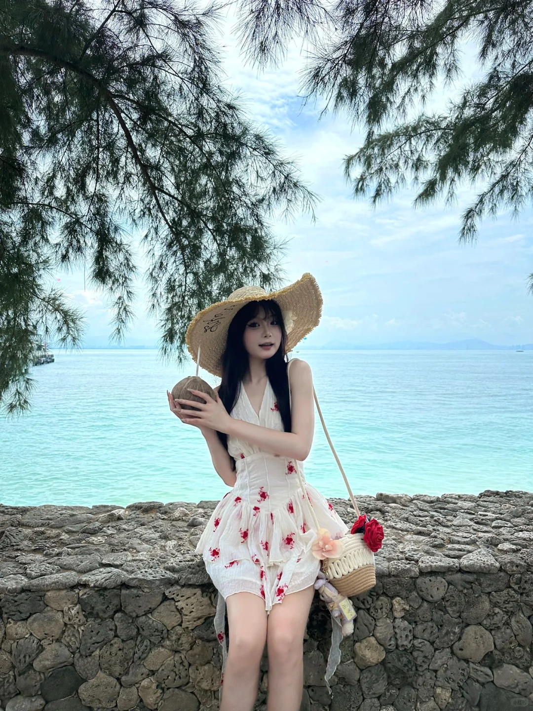ootd｜拍照巨出片的海边度假穿搭?️???