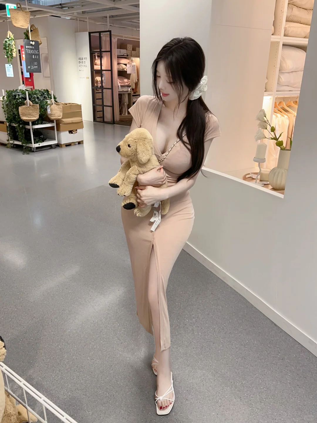 这身材谁穿都好看！美得自然！