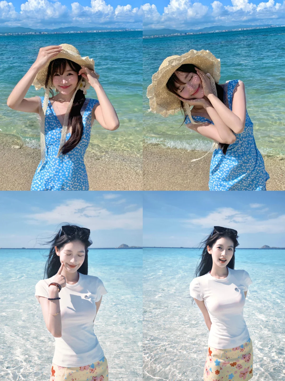 绝美的玻璃海拍照姿势！！！